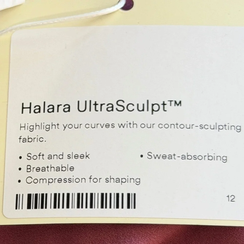 NEW Halara UltraSculpt 7/8 Leggings Purple Activewear Athleisure Yoga Gym XS